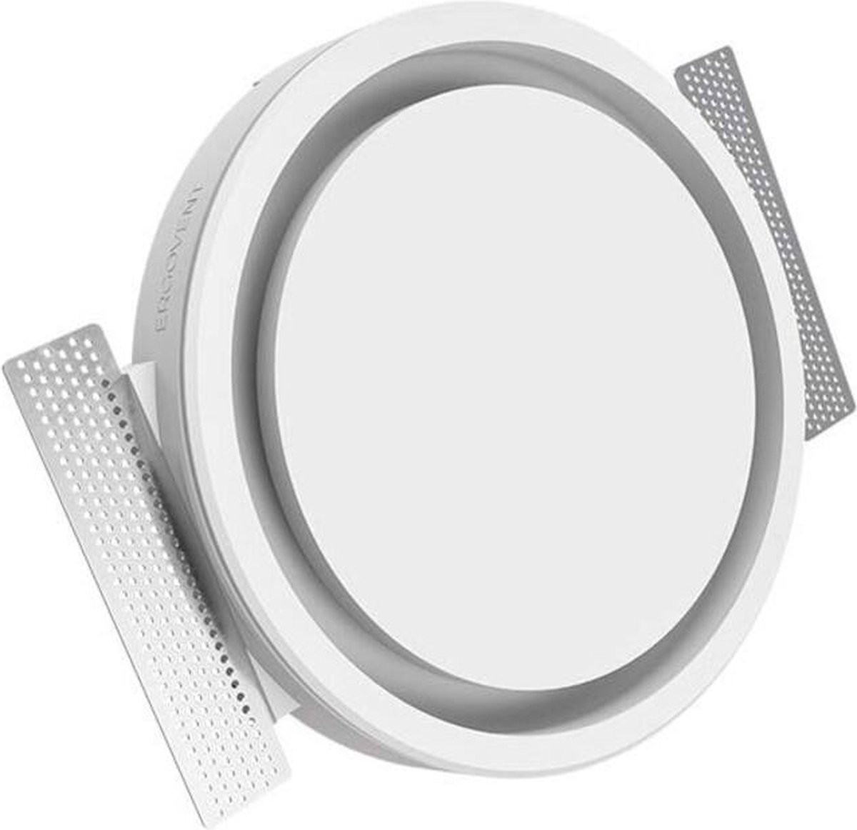 Ergovent RONDO-160 Frameloze Ronde Ventilatie-uitlaat met Magneet en Schijfklep, 160 mm