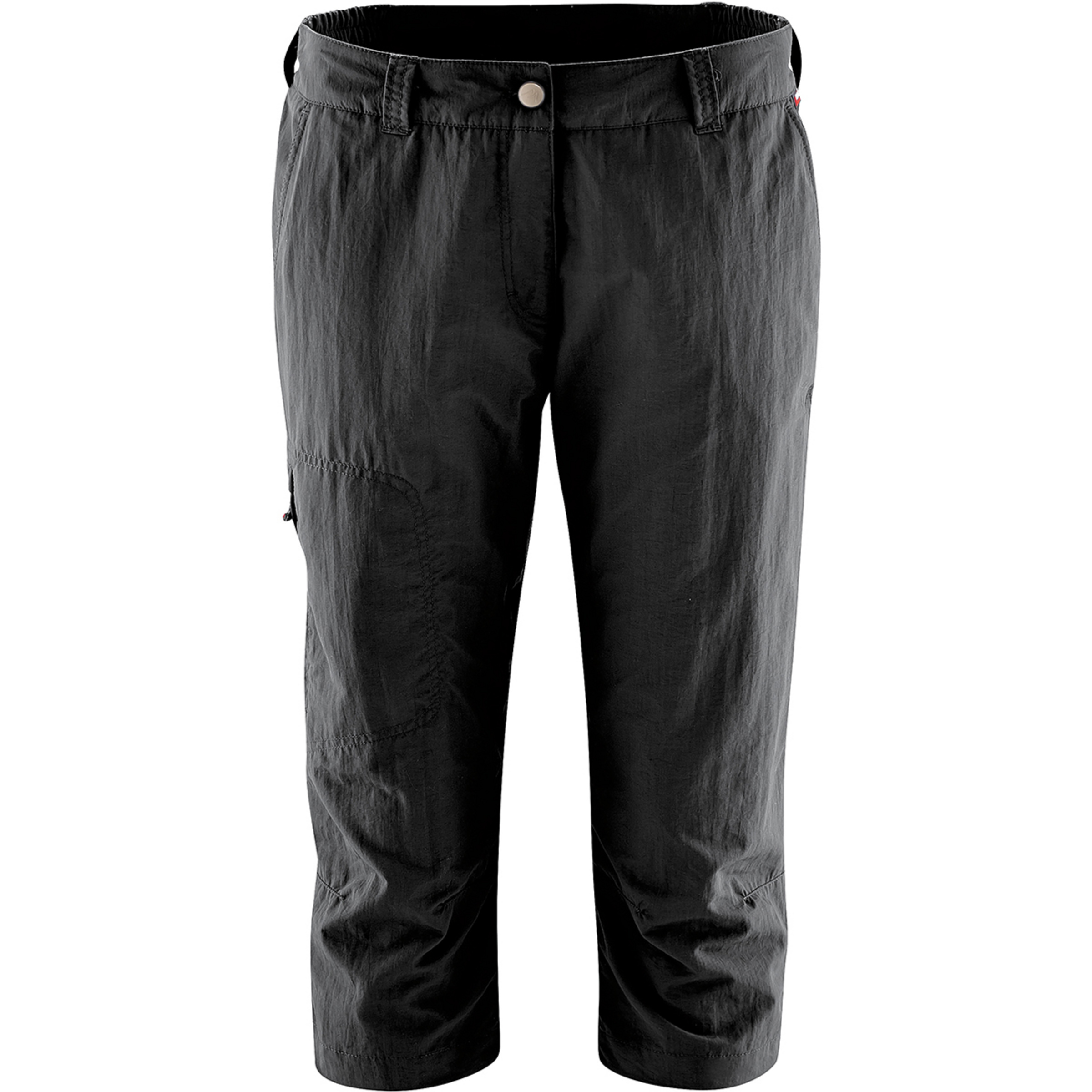 Maier Sports Neckar Capri Damen Kurze Hosen schwarz Größe 5XL Trekking Widerstandsfähig Wasserabweisend