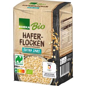 Edeka Haferflocken extra zart, BIO, aus dem vollen Haferkorn, 500 g