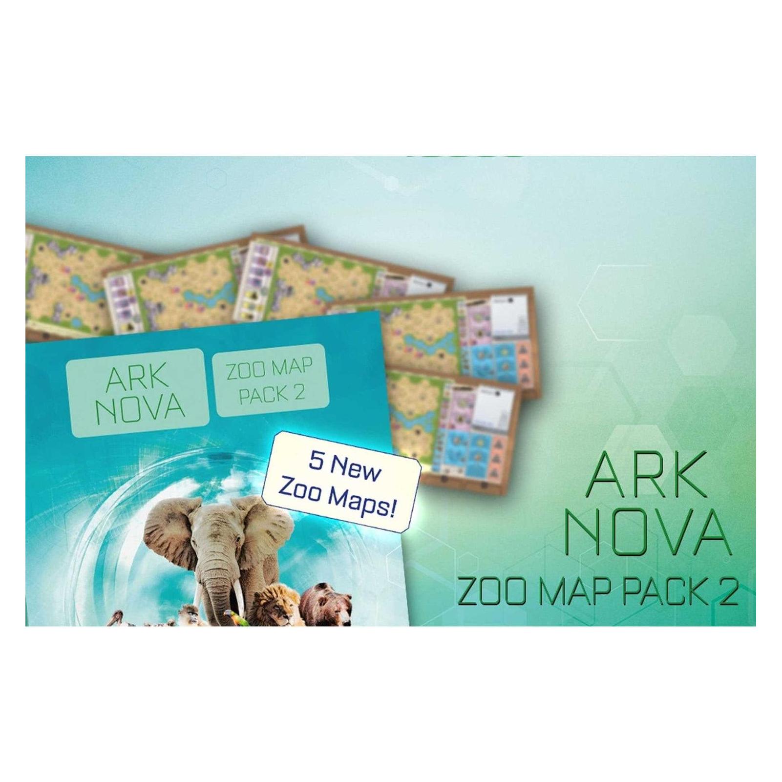 Feuerland Ark Nova: Zoo Map Pack 2 (englisch) (FEUARKMAP002)