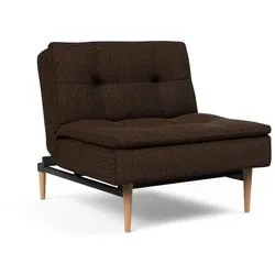 INNOVATION LIVING Sessel Dublexo Styletto hell Stoff Chocco