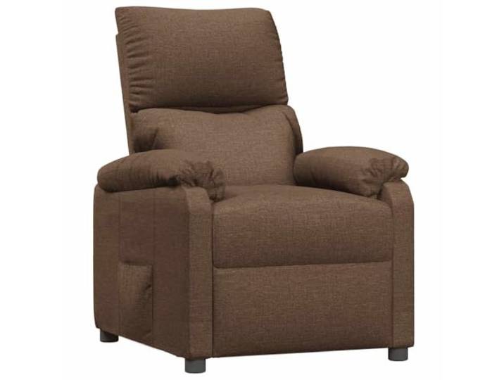Fisinber Relaxsessel mit Liegefunktion, verstellbarer TV-Sessel, Braun Ergonomischer Ruhesessel mit verstellbarer Fußstütze und dichter Polsterung, ideal zum Lesen im Wohnzimmer.