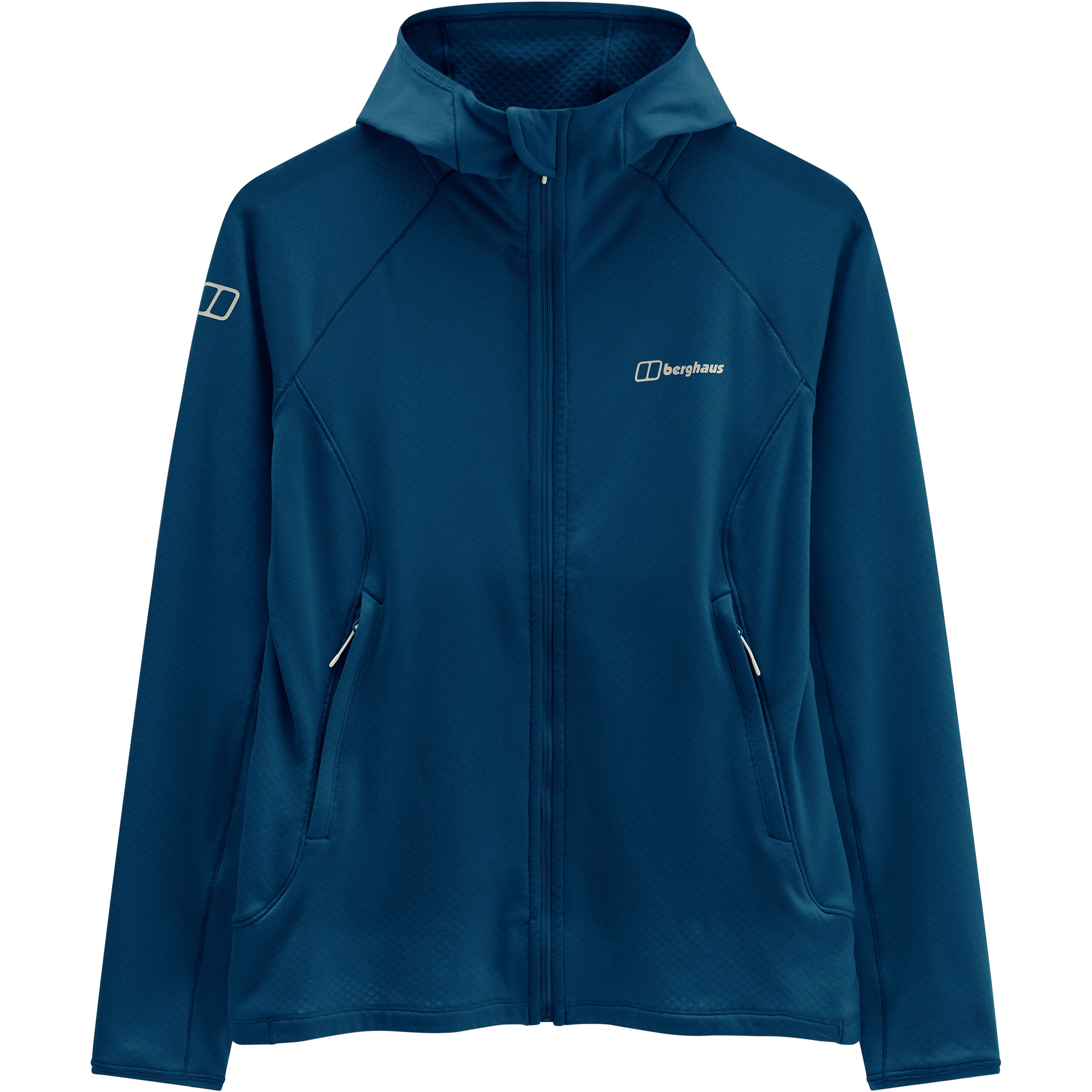 Berghaus Staindrop Hike Damen Fleecejacke blau Größe M Camping Schnell trocknend