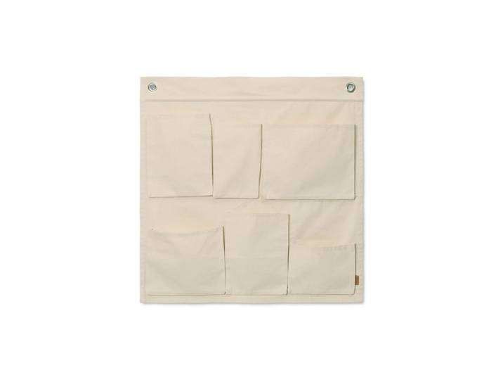 Ferm Living - Canvas Wandorganizer, off-white