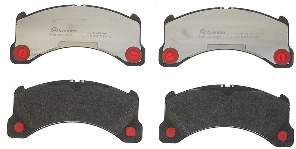 Brembo Bremsbelagsatz, Scheibenbremse P 65 033 Für Porsche
