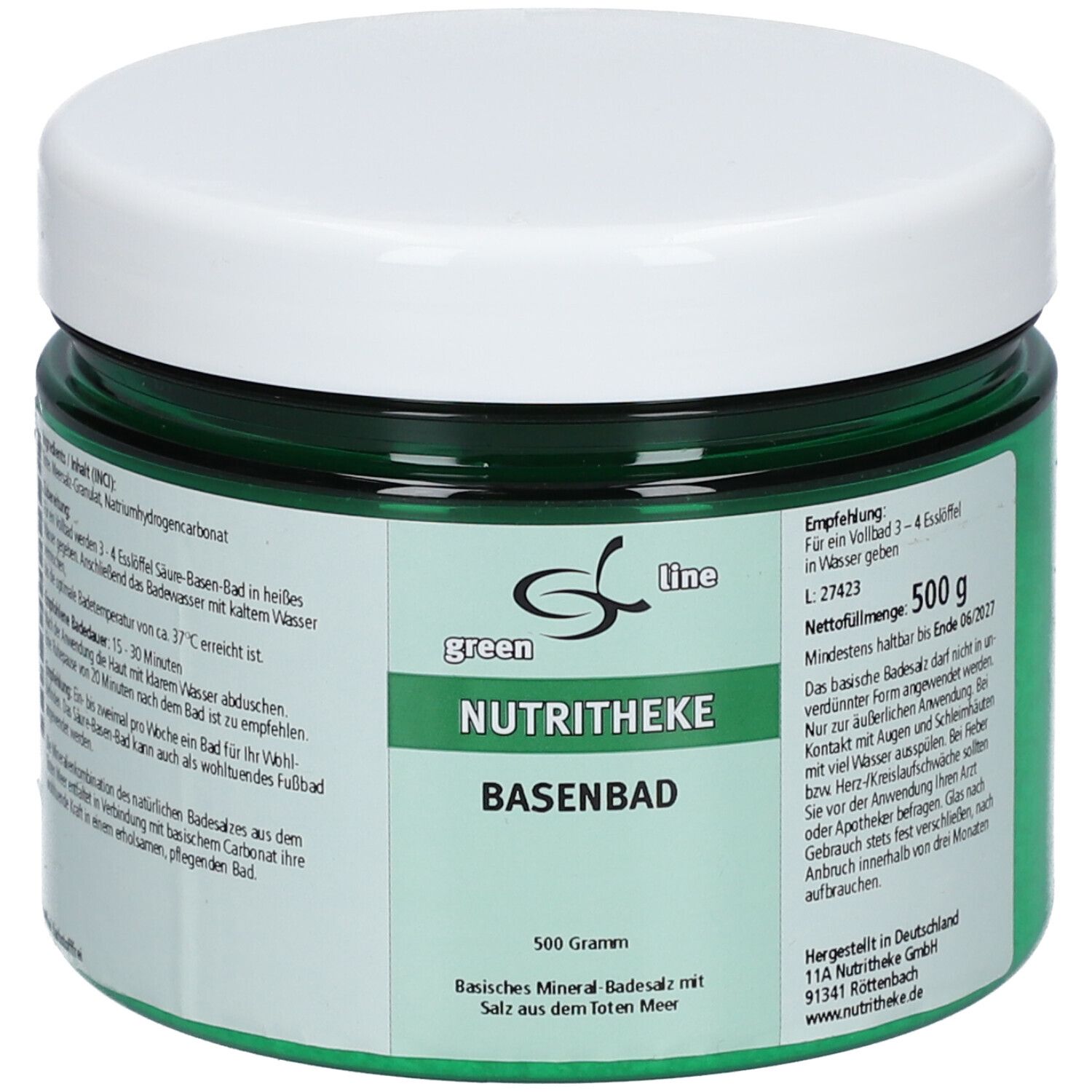 Basenbad Pulver 500 g