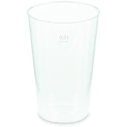Pfandbecher (PP) wiederverwendbar extra-stark Ø93mm 0,5L