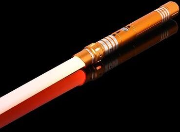 Rare Purchases Laser Sword Sabre De Luz, Metal Lightsaber Dueling Smooth Swing, Color Changing, Sounds, Rave Flashing Toy d