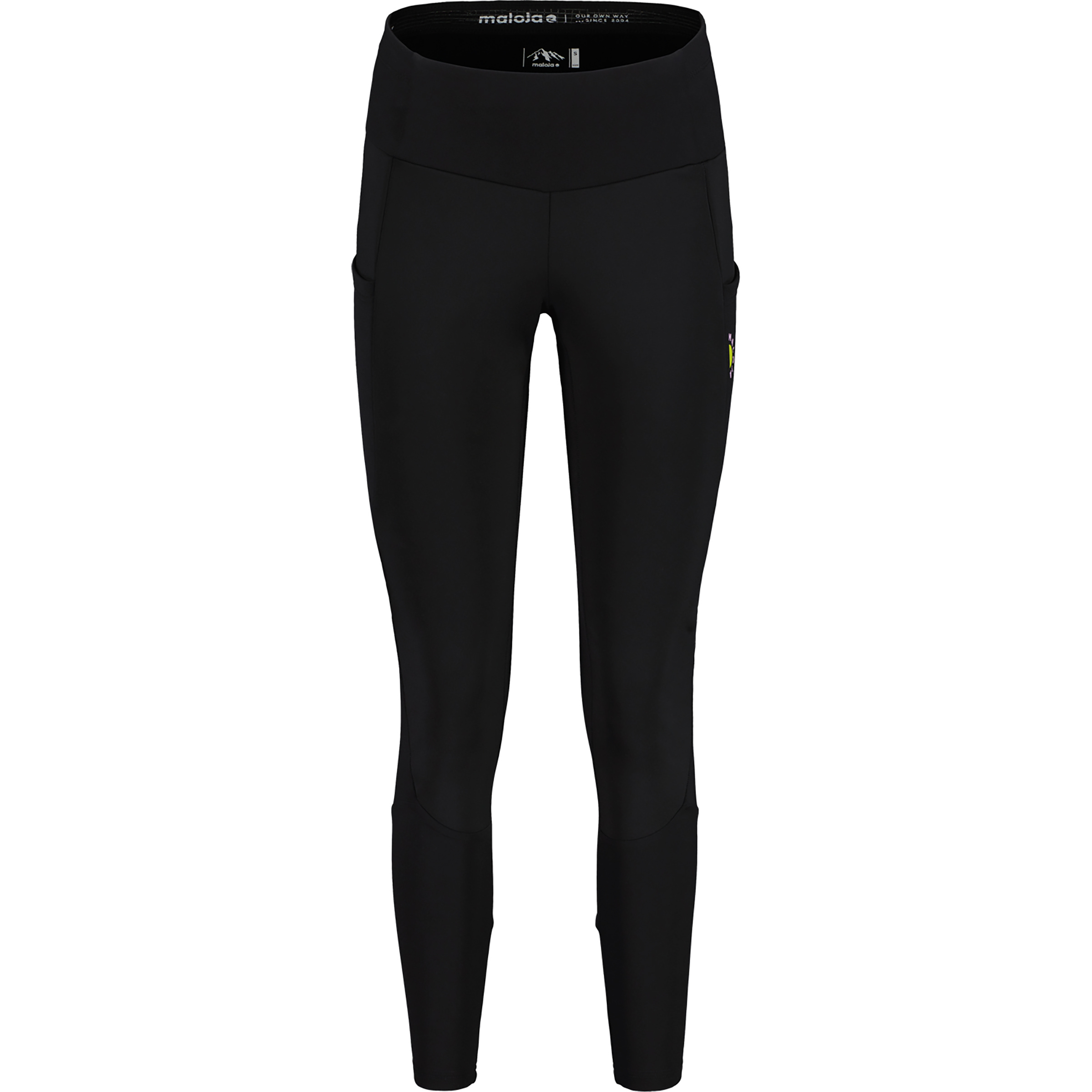 Maloja TolucaM. Tights Damen Tights & Leggings schwarz Größe XS Mountainbike Wasserabweisend Wasserabweisend