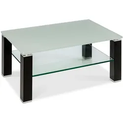 Arteca Couchtisch Modul A 100x65cm Glas Schwarz