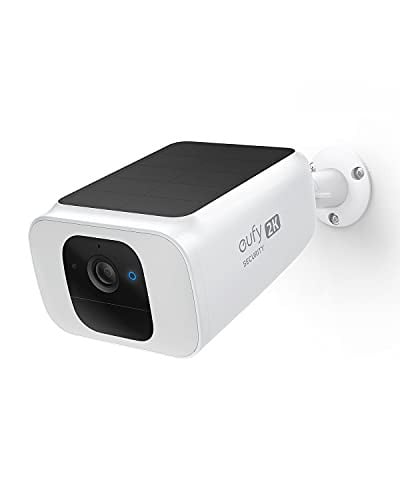 eufy Security SoloCam S40 Draadloze Beveiligingscamera voor Buiten met Zonnepaneel, 2K-resolutie, Wit