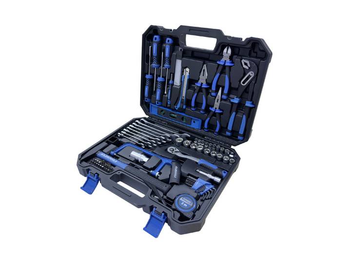Adlerotools Werkzeugset 95-teilig Robuster Kunststoffkoffer