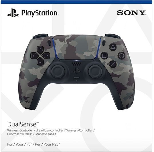 PlayStation DualSense Controller Camo Grey