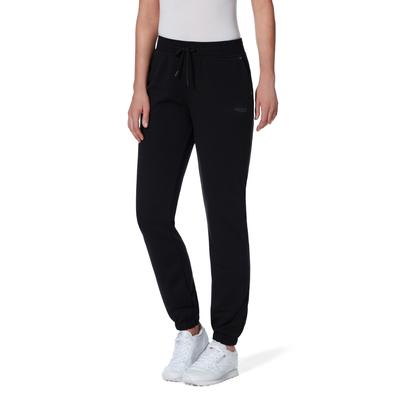 Sporthose STOOKER WOMEN "JUDY Sporthose", Damen, Gr. 48/50, schwarz, angeraute Sweatware, 100% Polyester, gerade lang, Hosen Sporthose, Sporthose Regular Fit Sport Synthetic für Damen