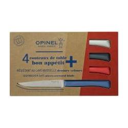 Opinel BON APPETIT+ PRIMO Tafelmesser, 4-teilig (4 Stk.) (2048)