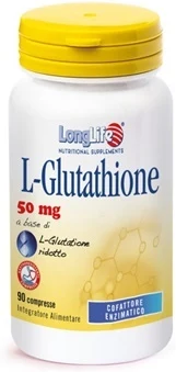 LONGLIFE Srl LongLife, L-Glutathione, 90 Compresse