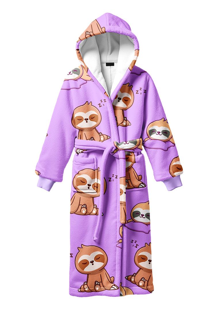 "Lazy Sloth" Sherpa badjas