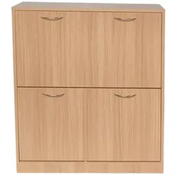 Hardin 1fachgut WoodLine Schuhschrank, ca. 75 x 87 x 24 cm – Holzoptik