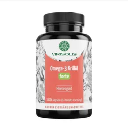 VIRISOLIS Omega-3 Krillöl forte DHA+EPA Kapseln 180 St