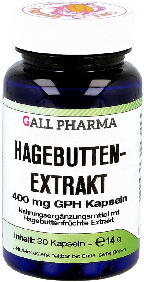 Hagebuttenextrakt 400 mg Gph Kapseln 30stk
