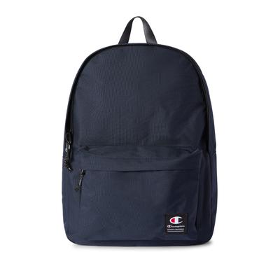 Rucksack CHAMPION "Backpack", blau (nny, ns), Rucksäcke, Polyester, Rucksack, mit Jacquard-Etikett, aus Polyester, sportlicher Stil