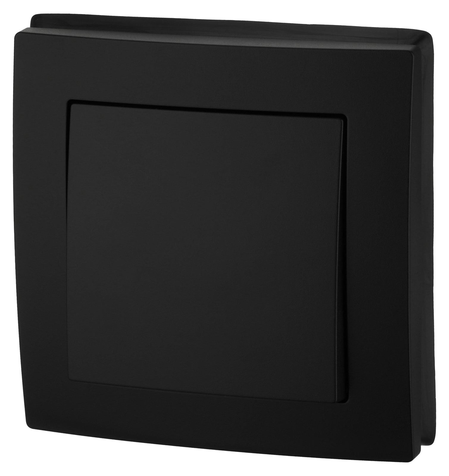 ADAKAT Aqua ET-1 Inbouwschakelaar, dubbelpolig, IP44, zwart
