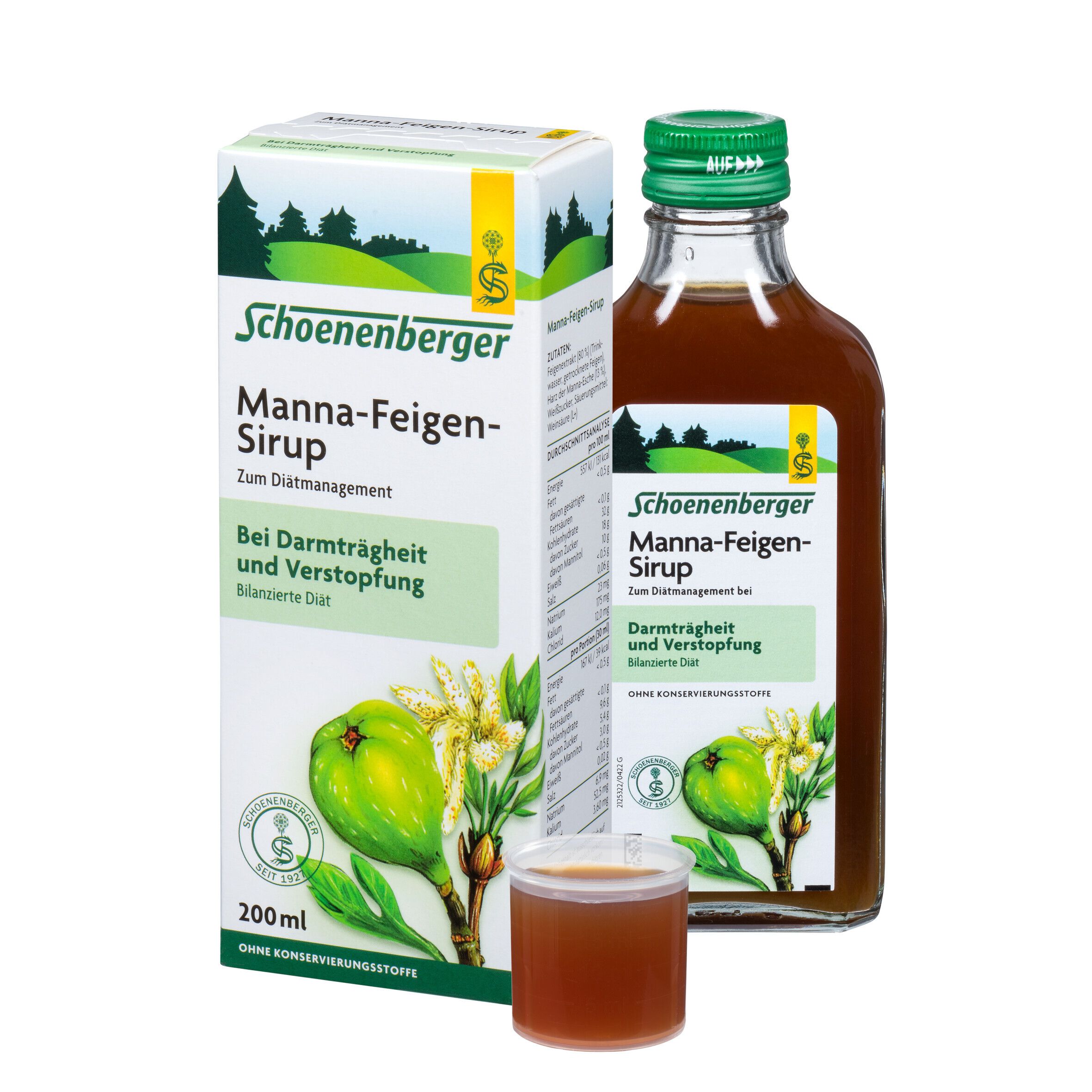 MANNA-FEIGEN-Sirup Schoenenberger 200 ml Sirup