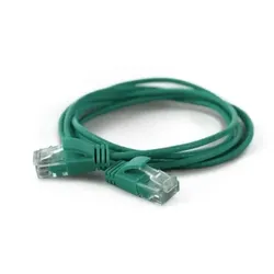 Wantec 7326 Netzwerkkabel Grün 0,5 m Cat6a U/UTP (UTP)
