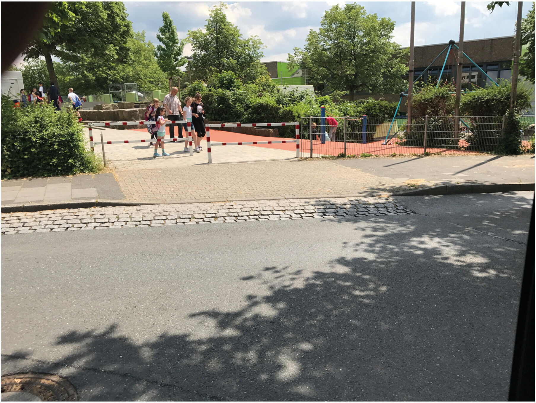 Schake Wegesperren 2,50m + Knieholm vollbadfeuerverzinkt (416_25)