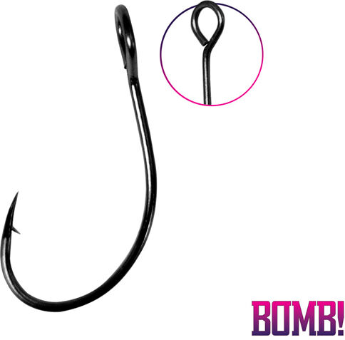 Delphin Hameҫon BOMB! HardLURE ardillon / par 10 10 Silver, Black, Purple, Gray 10