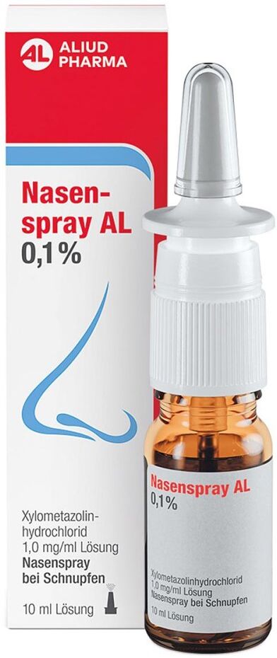 Nasenspray AL 0,1 % bei Schnupfen