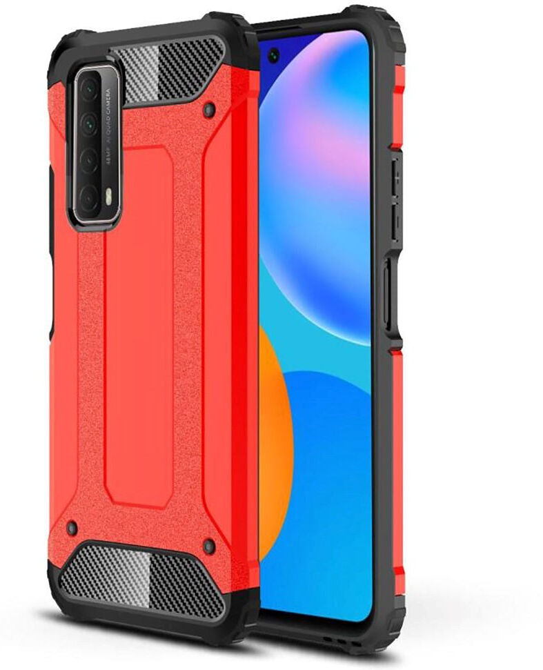 INCOVER Huawei P Smart (2021) Armor Guard Håndværker Cover - Rød