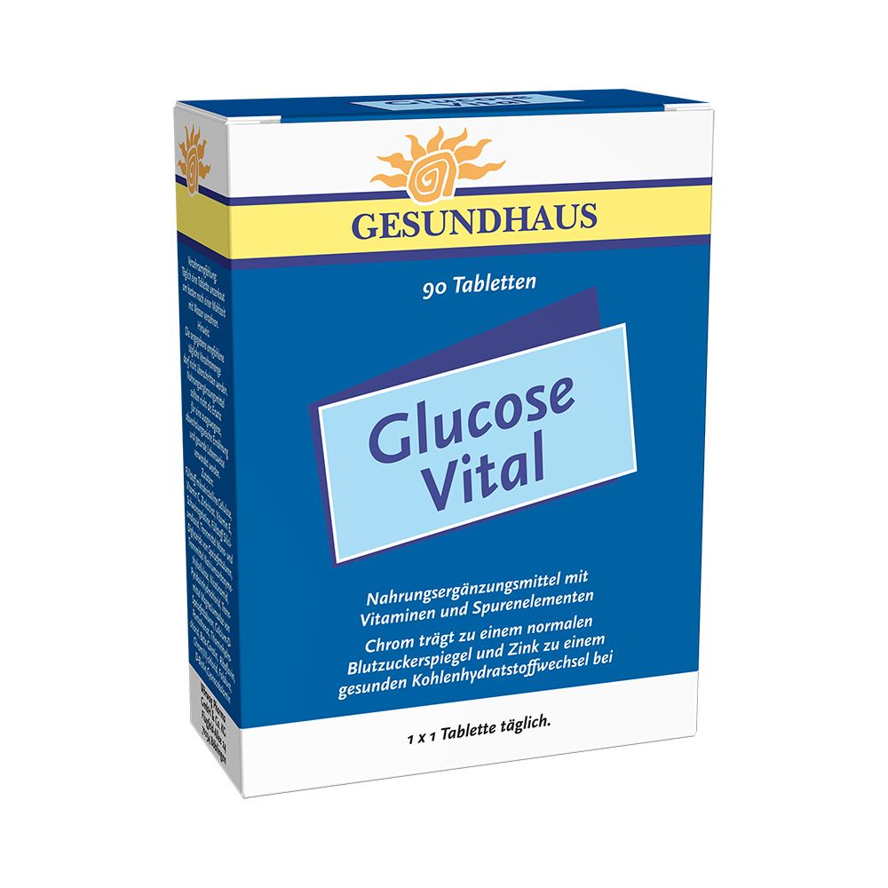 Gesundhaus Glucose Vital Tabletten 90 St