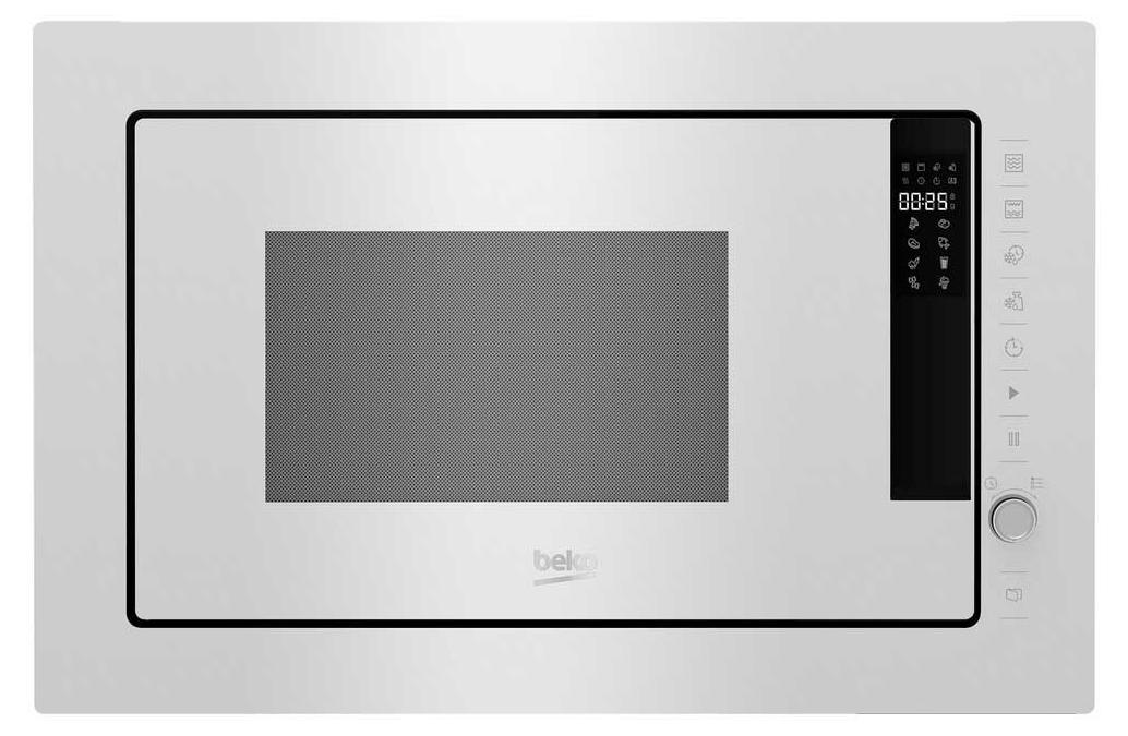 Beko BMGB25333WG, Integriert, Grill-Mikrowelle, 25 l, 900 W, Eingebautes Display, LED