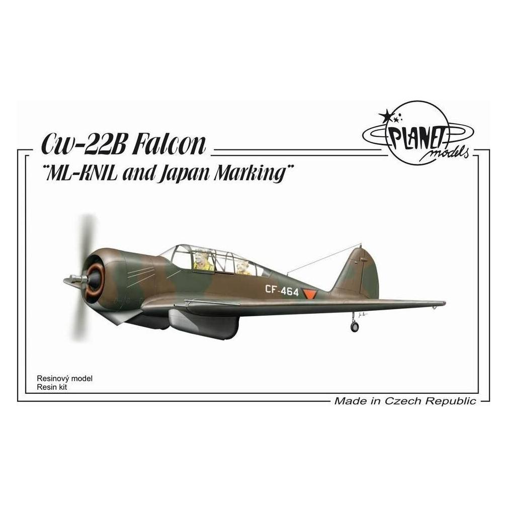 Planet Models Curtiss CW-22B ML-KNIL and Japanese Marking (129-PLT185)