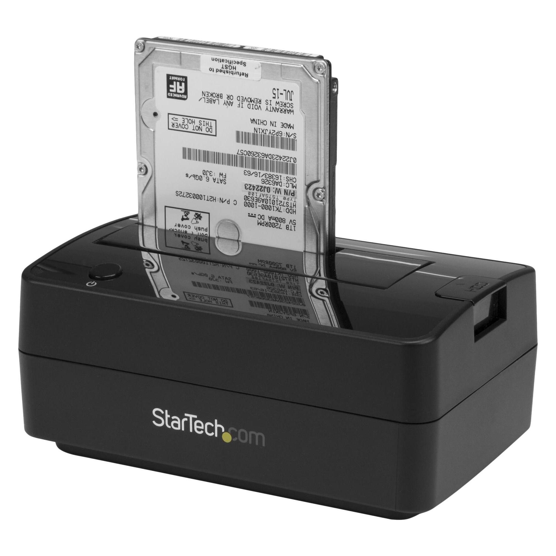 StarTech Dockingstation für 6,35cm/8,89cm 2,5/3,5Zoll SATA Laufwerke - USB 3.1 (USB-A, USB-C) oder eSATA -... (SDOCKU313E)
