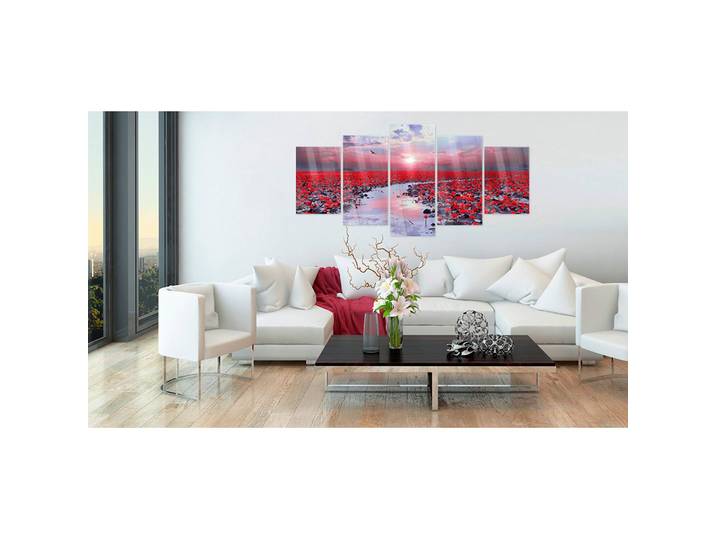Tableau déco plexiglas River of Love Tableau déco plexiglas Argenté 200 x 100cm