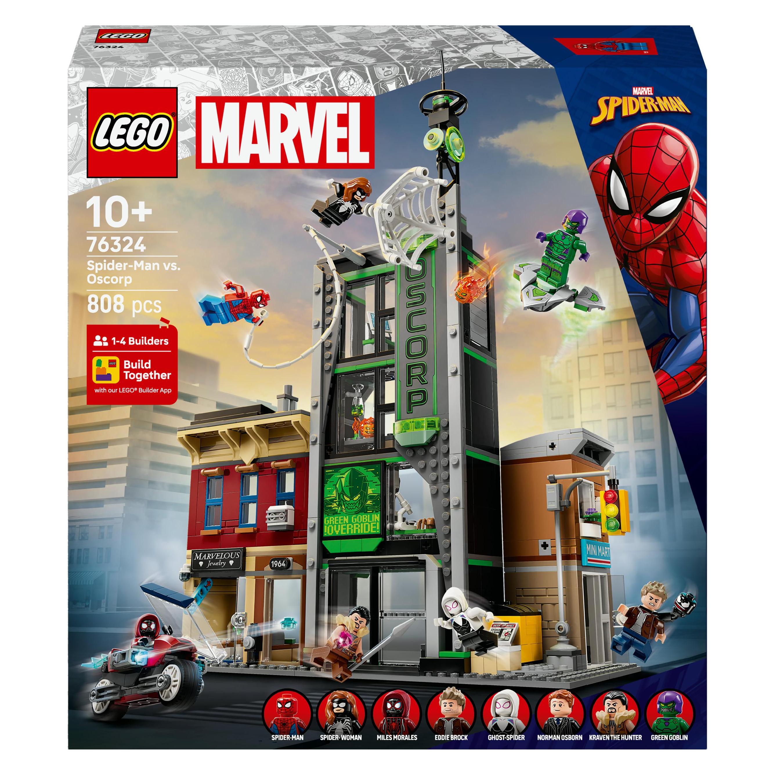 LEGO Spider-Man vs. Oscorp (LEGO Marvel) (76324)