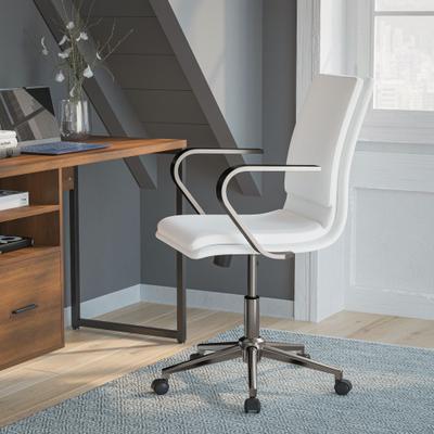 Lancaster Home Designer Executive Swivel Office Chair with Arms