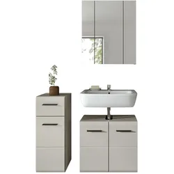 BADMÖBEL-SET Kaschmir 105 cm 3-teilig, Komplettset in modernem Design