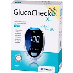 Glucocheck Xl Blutzuckermessgerät Set mg/Dl 1 ST