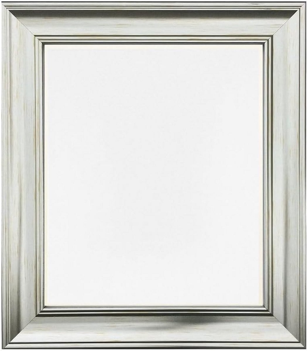Scandi Vintage Fotolijst Zilver A2 Kunststof met Glas