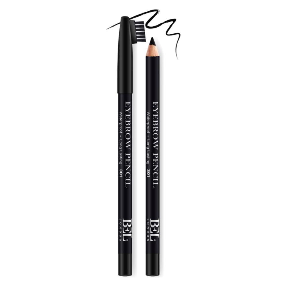 BEL London Lang anhaltender wasserfester Augenbrauenstift #301 Schwarz (Schwarz) (48603515)