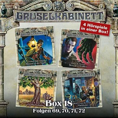 Gruselkabinett - Folgen 69, 70, 71, 72 - William Hope Hodgson,Robert E. Howard,M.R. James,Robert Louis Stevenson, Audio, 4049709935813