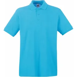 Fruit of the Loom Herren Premium Polo 63-218-0 azure blue XL