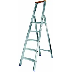 ILLER-LEITER Stufenstehleiter Alu 52704