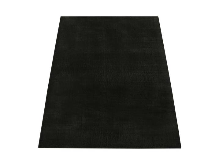 Paco Home Kurzflorteppich 200/200 cm Cadiz 630, Schwarz, Quadratisch, 200x200 cm, strapazierfähig, für Fußbodenheizung geeignet, Teppiche und Böden, Teppiche
