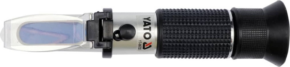 YATO Vloeistofdichtheidsmeter refractometer voor antivriesmiddel en accuvloeistof YT-06722, 275g