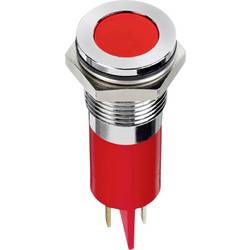 APEM Q14F1CXXR24E LED-Signalleuchte Rot Flush 10 mcd