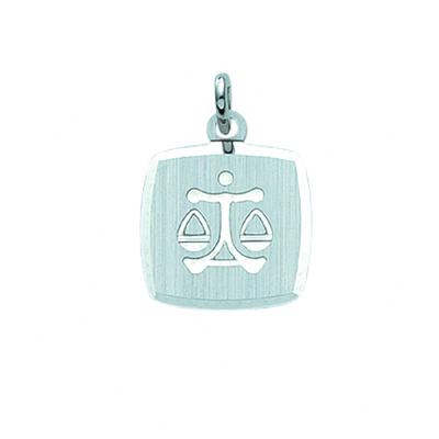 Sternzeichenanhänger ADELIA´S "Sternzeichen Anhänger Waage 925 Silber", silber, Schmuckanhänger, Damen, Waage, Silber 925 (Sterlingsilber), Silberanhänger Waage